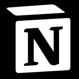 Notion workspace platform logo