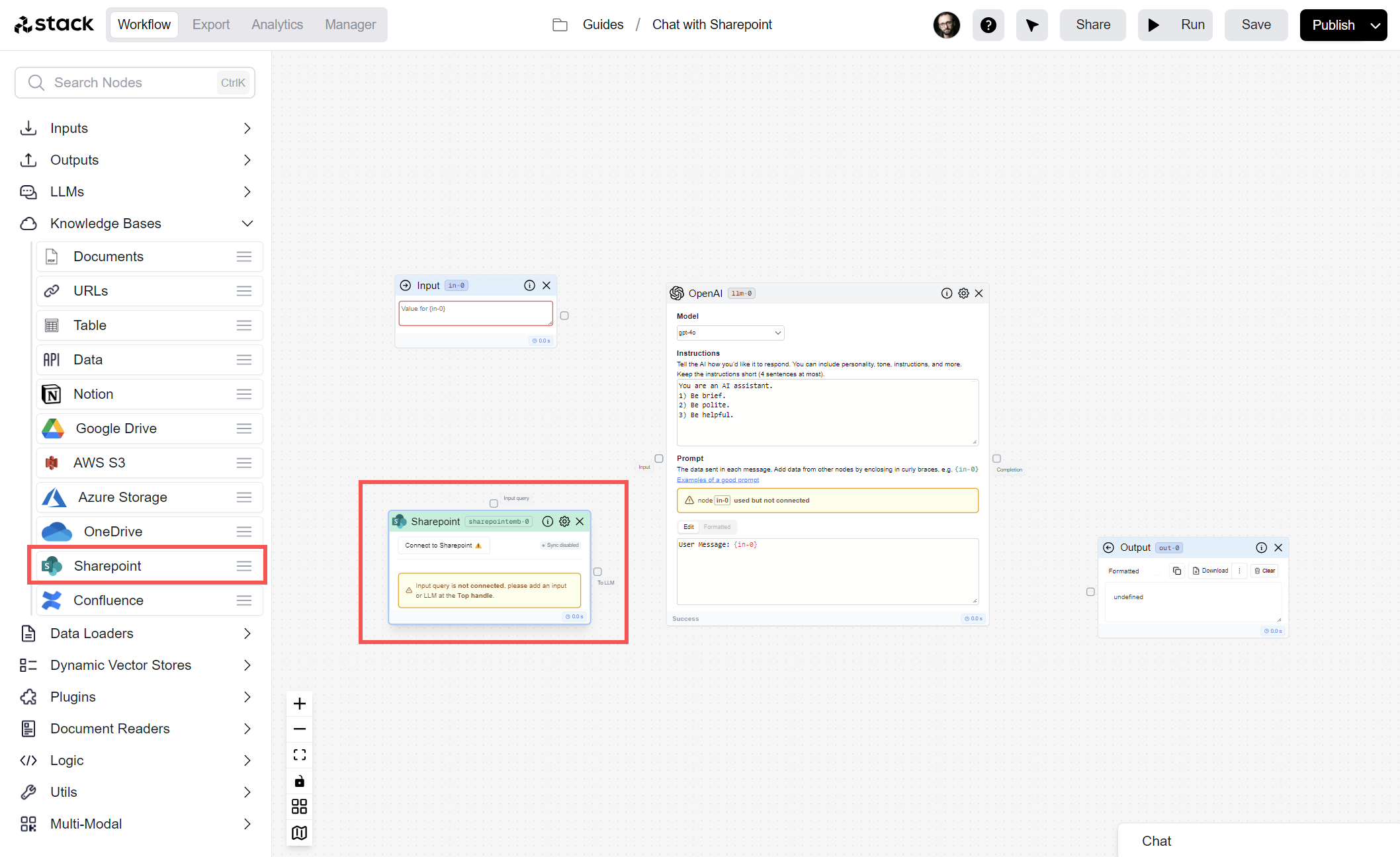 Drag and drop Sharepoint
node