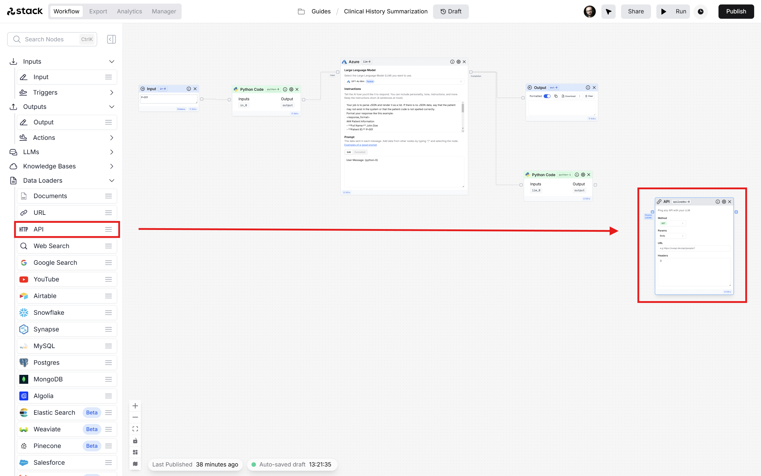 Drop API Node