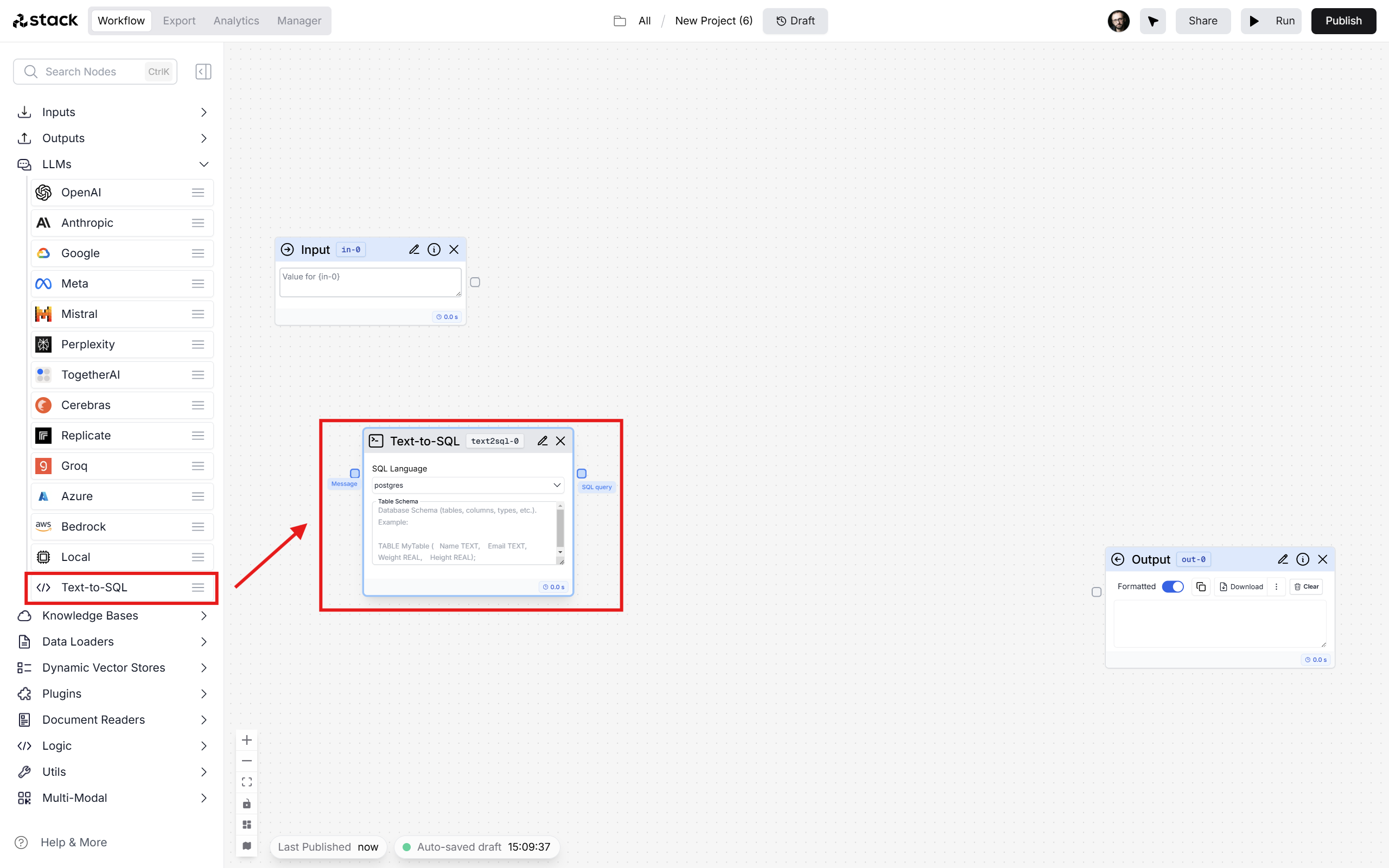 Drop
Text-to-SQL